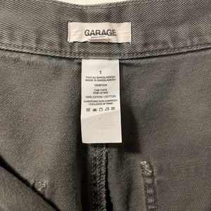 High rise cargo pants